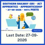SR Act Apprentice Recruitment 2026