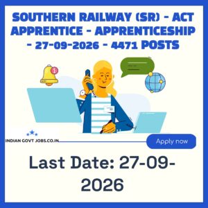 SR Act Apprentice Recruitment 2026