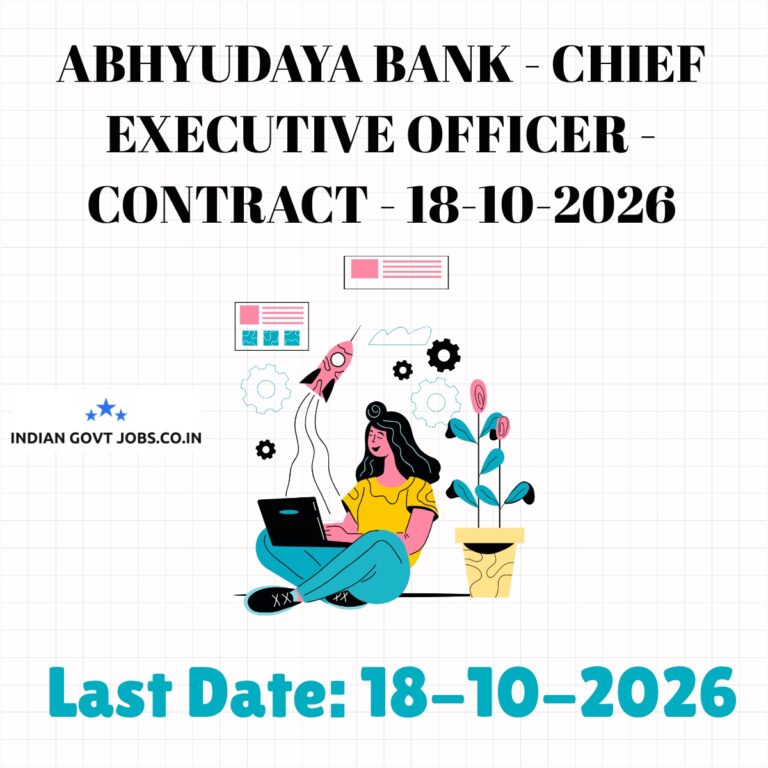 Abhyudaya Bank Chief Executive Officer Recruitment 2026