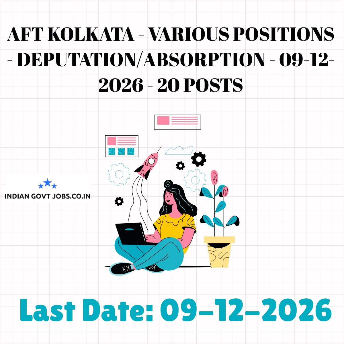 AFT Kolkata Principal Private Secretary Recruitment 2026