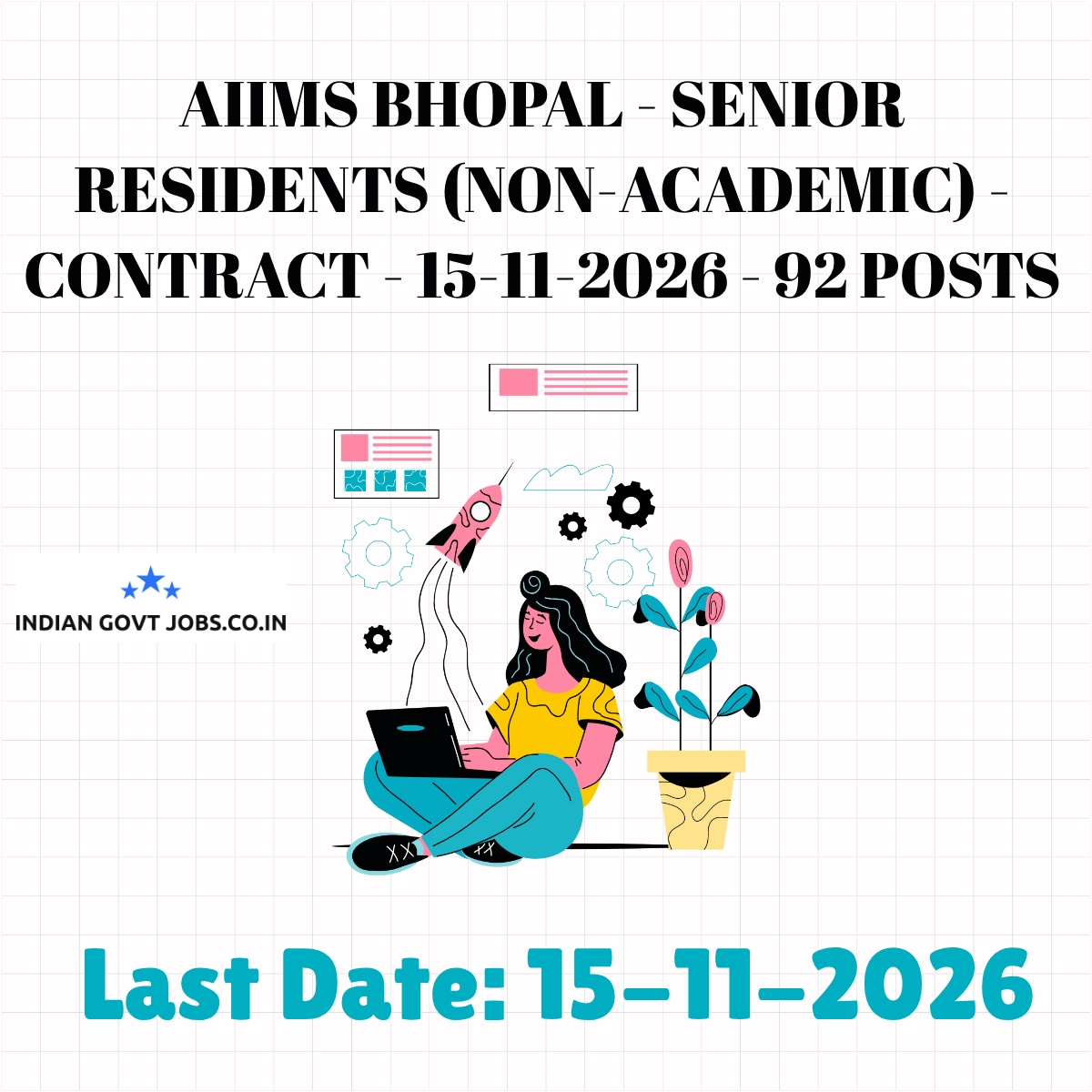 AIIMS Bhopal Senior Residents (Non-Academic) Recruitment 2026