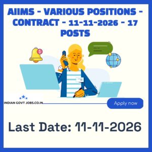 AIIMS Project Research Scientist-III (Non-Medical) (Social Scientist Recruitment 2026