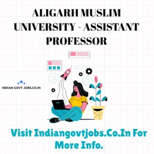 AMU Assistant Professor Recruitment 2026