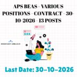 APS Beas PGT - Physical Education Recruitment 2026