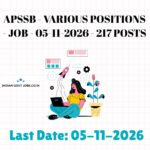 APSSB Auxiliary Nurse Midwife (ANM) Recruitment 2026