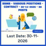 BBMB Mechanical / Electrical / Civil Engineering (Degree Holder) Recruitment 2026