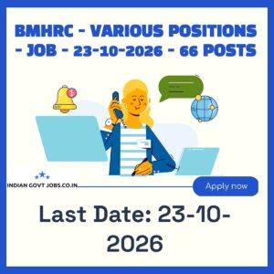 BMHRC Engineer - Civil Recruitment 2026