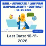 BSNL Advocate Recruitment 2026