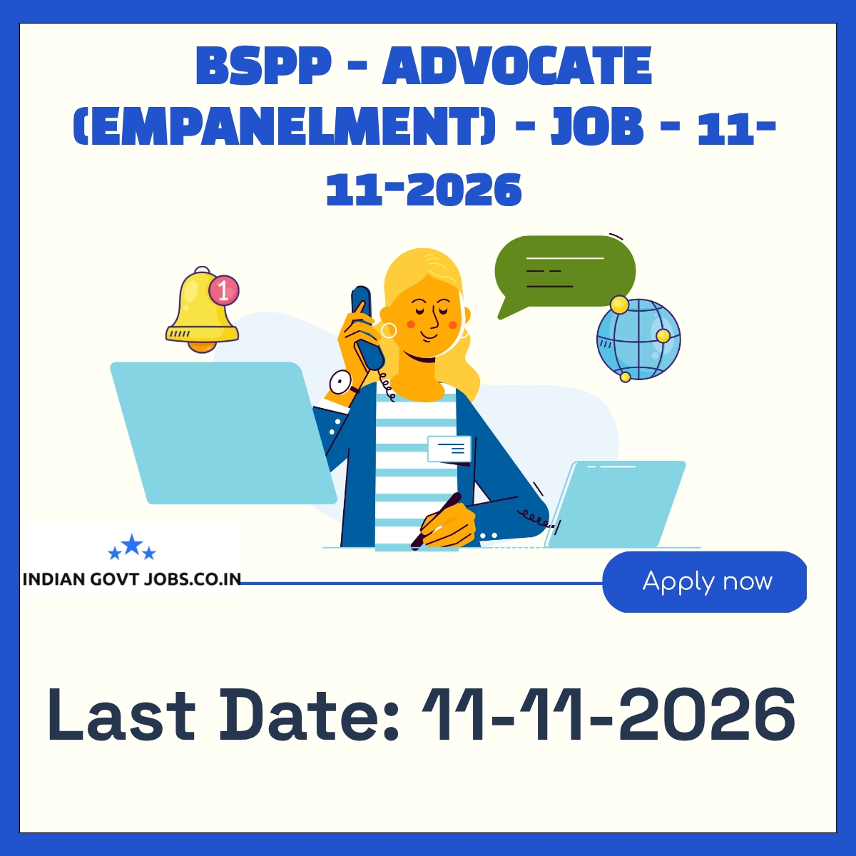 BSPP Advocate Recruitment 2026