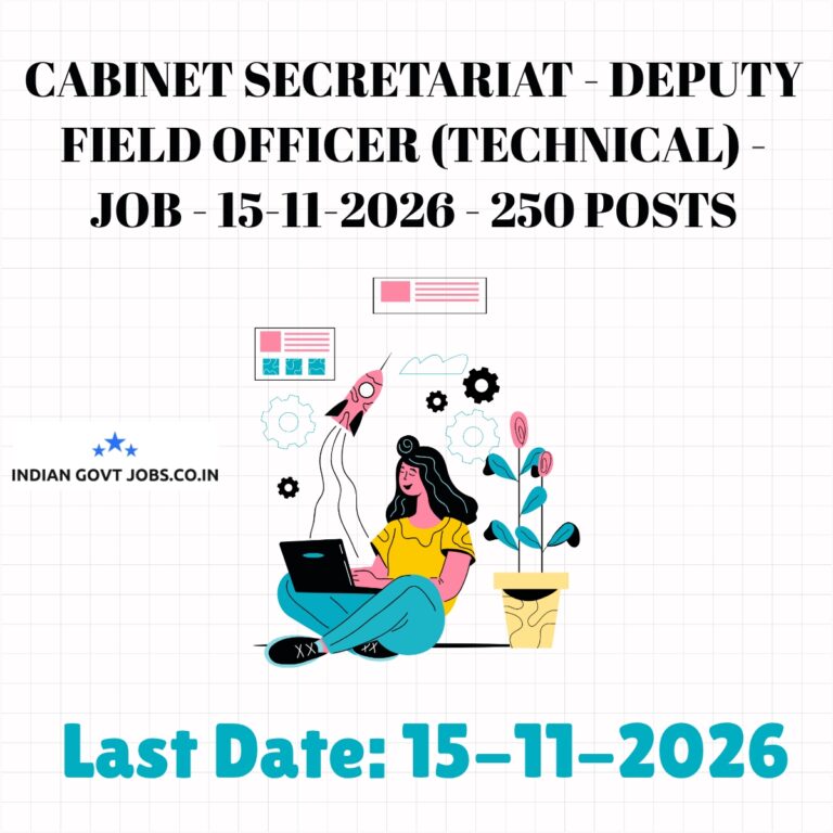 Cabinet Secretariat Deputy Field Officer (Technical) Recruitment 2026
