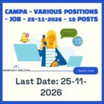 CAMPA Under Secretary Recruitment 2026