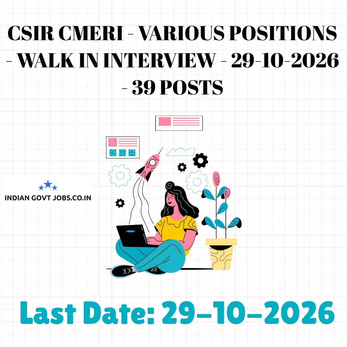 CSIR CMERI Project Assistant Recruitment 2026