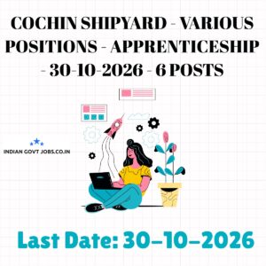 CSL Graduate Apprentice (Electronics & Communication Engg.) Recruitment 2026
