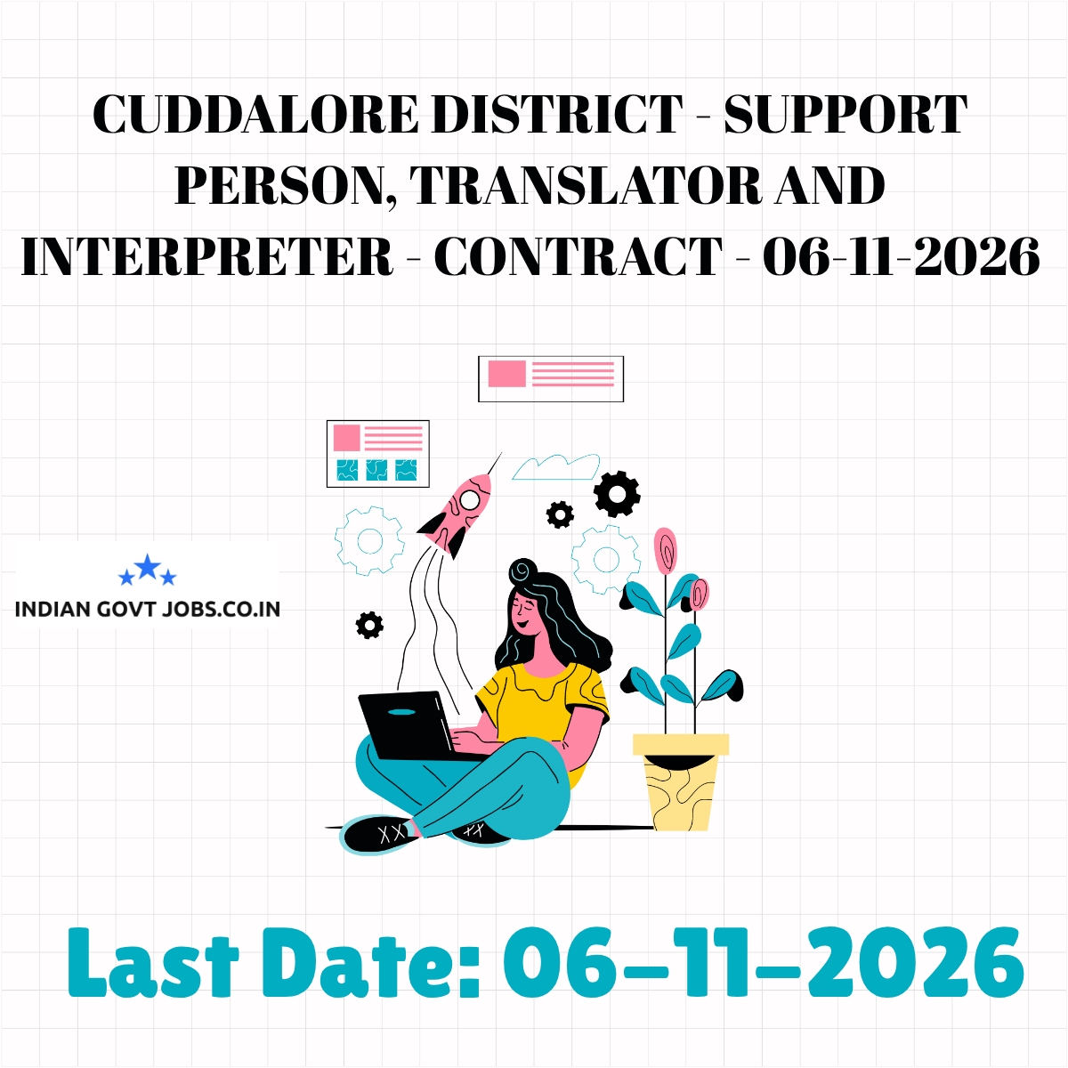 Cuddalore District Support Person Recruitment 2026