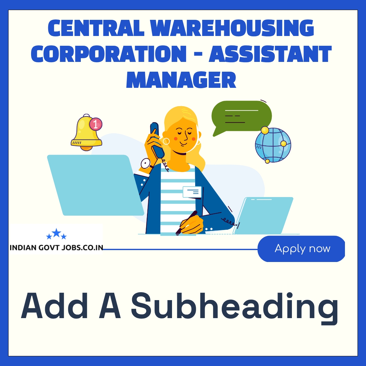 CWC Assistant Manager (General) Recruitment 2026