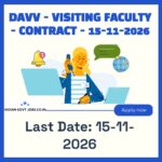 DAVV Visiting Faculty Recruitment 2026