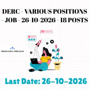 DERC Secretary Recruitment 2026