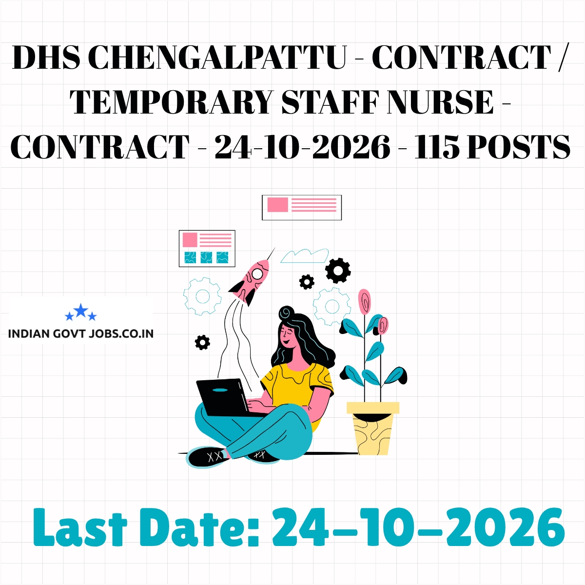 DHS Chengalpattu Contract / Temporary Staff Nurse Recruitment 2026