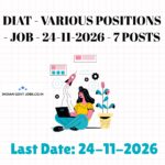 DIAT Professor Recruitment 2026