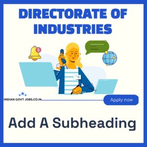 Directorate of Industries & Commerce Extension Officer (Industry) Recruitment 2026