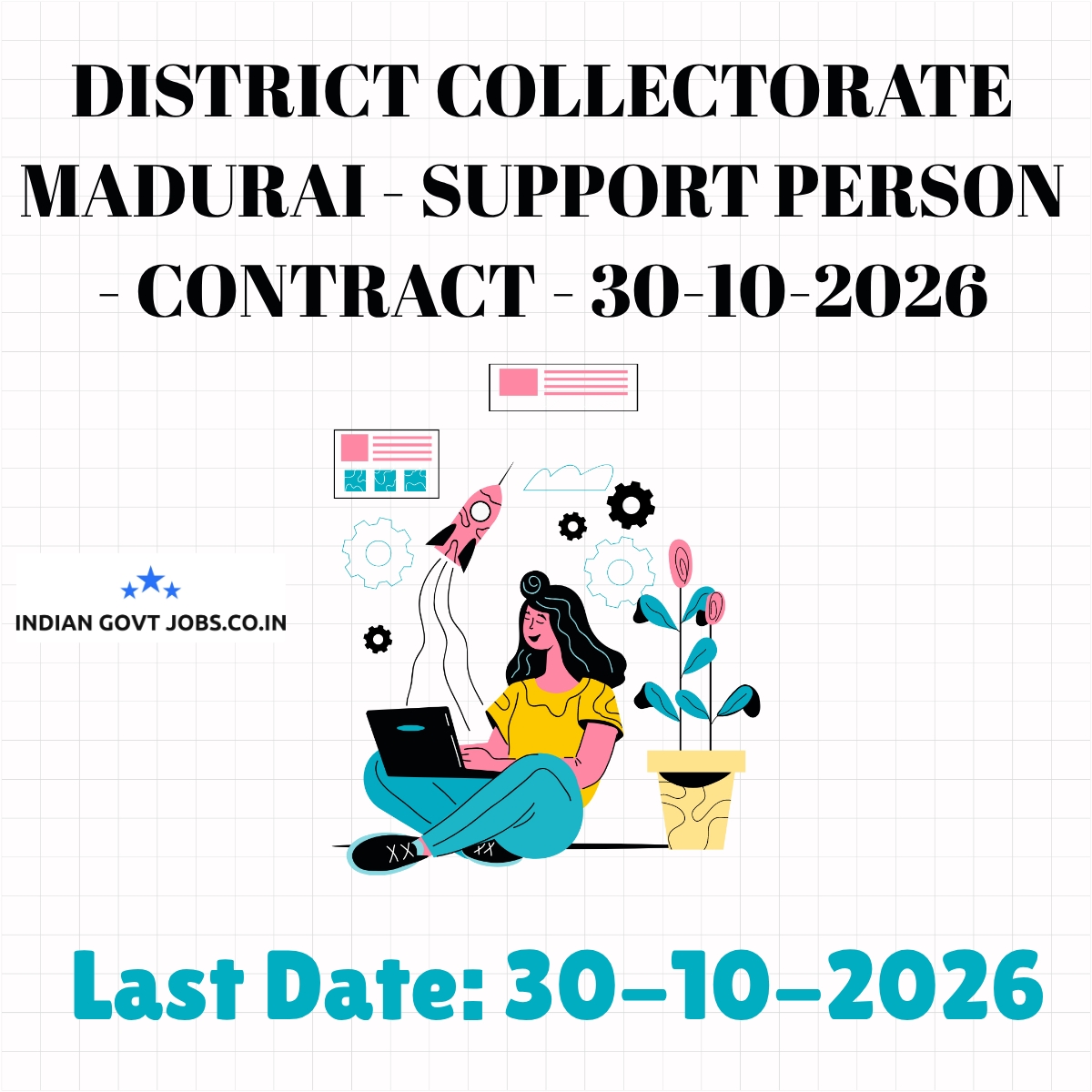 District Collectorate Madurai Support Person Recruitment 2026