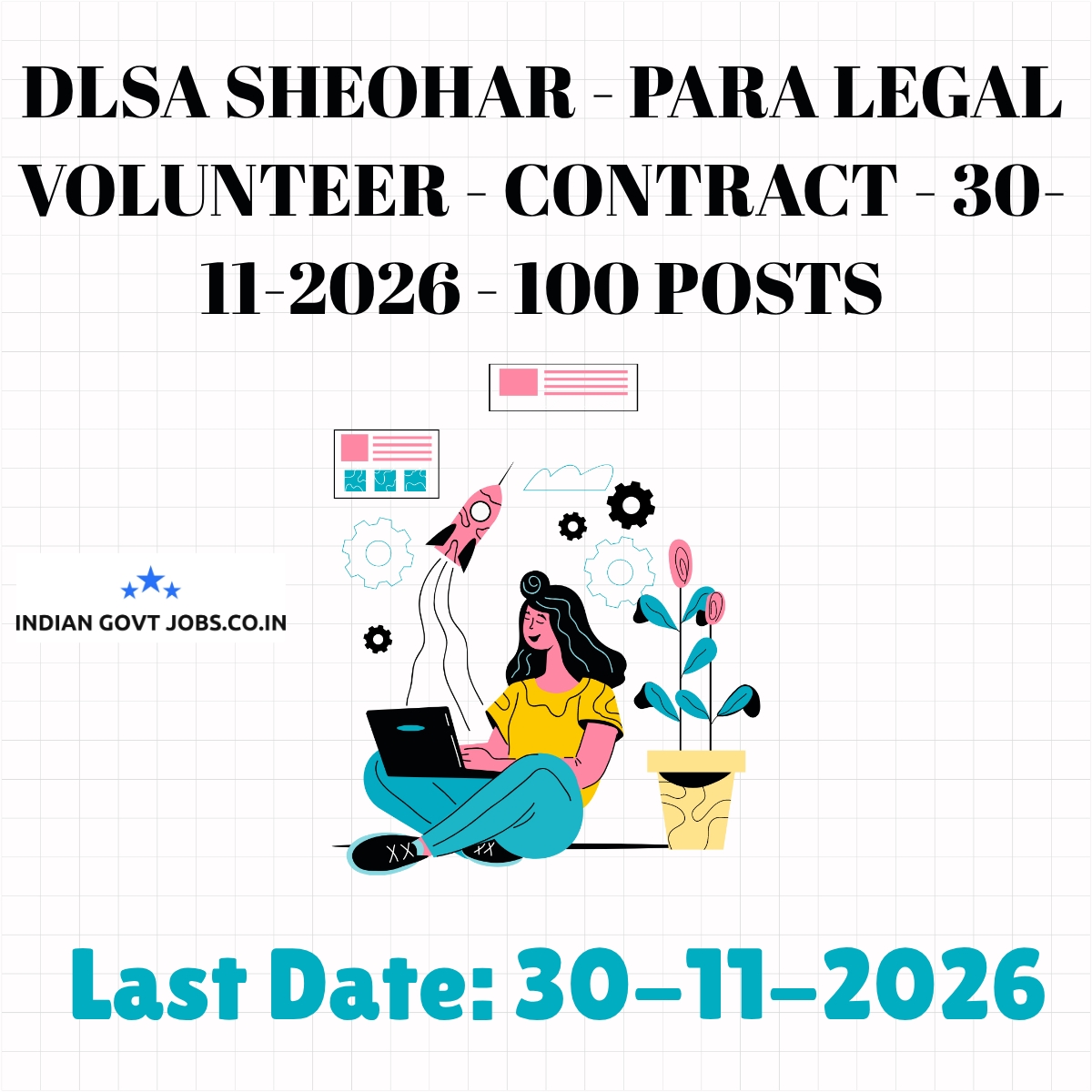 DLSA Sheohar Para Legal Volunteer (PLV) Recruitment 2026