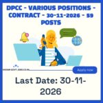 DPCC Additional Director (Scientist 'E') Recruitment 2026