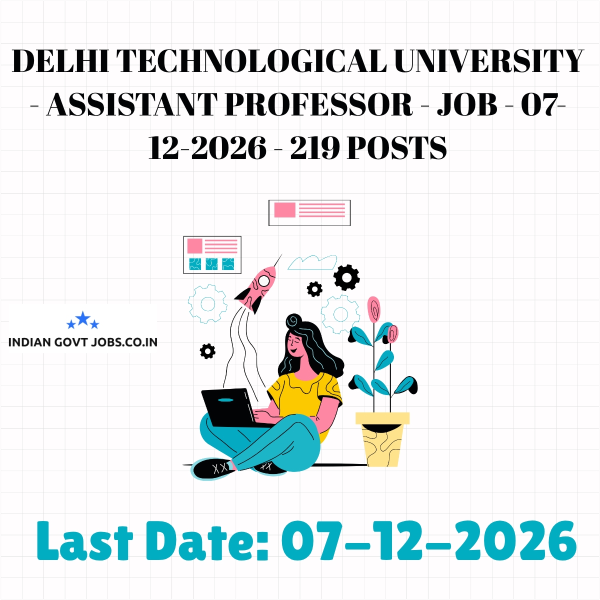 DTU Assistant Professor Recruitment 2026