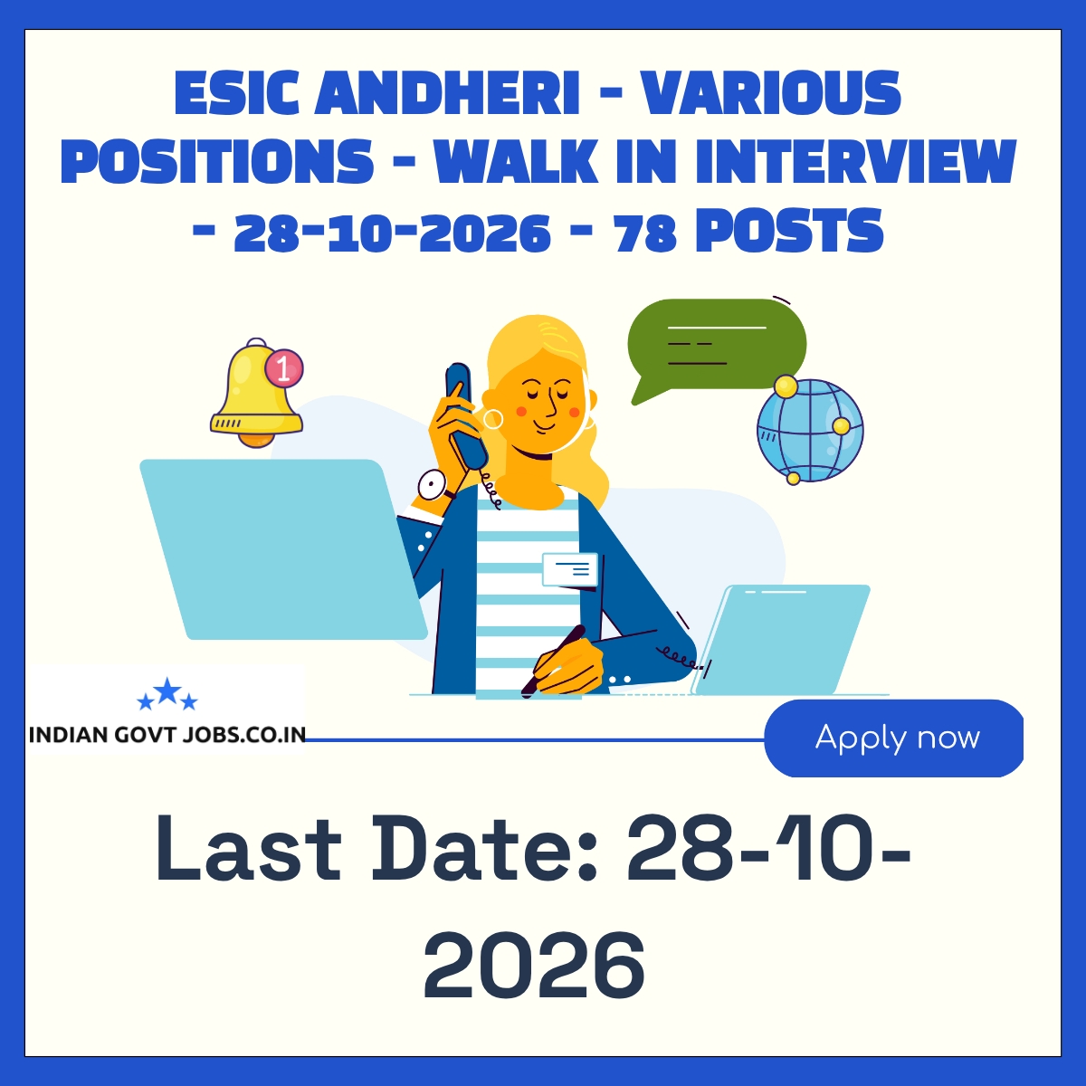 ESIC Andheri Professor Recruitment 2026