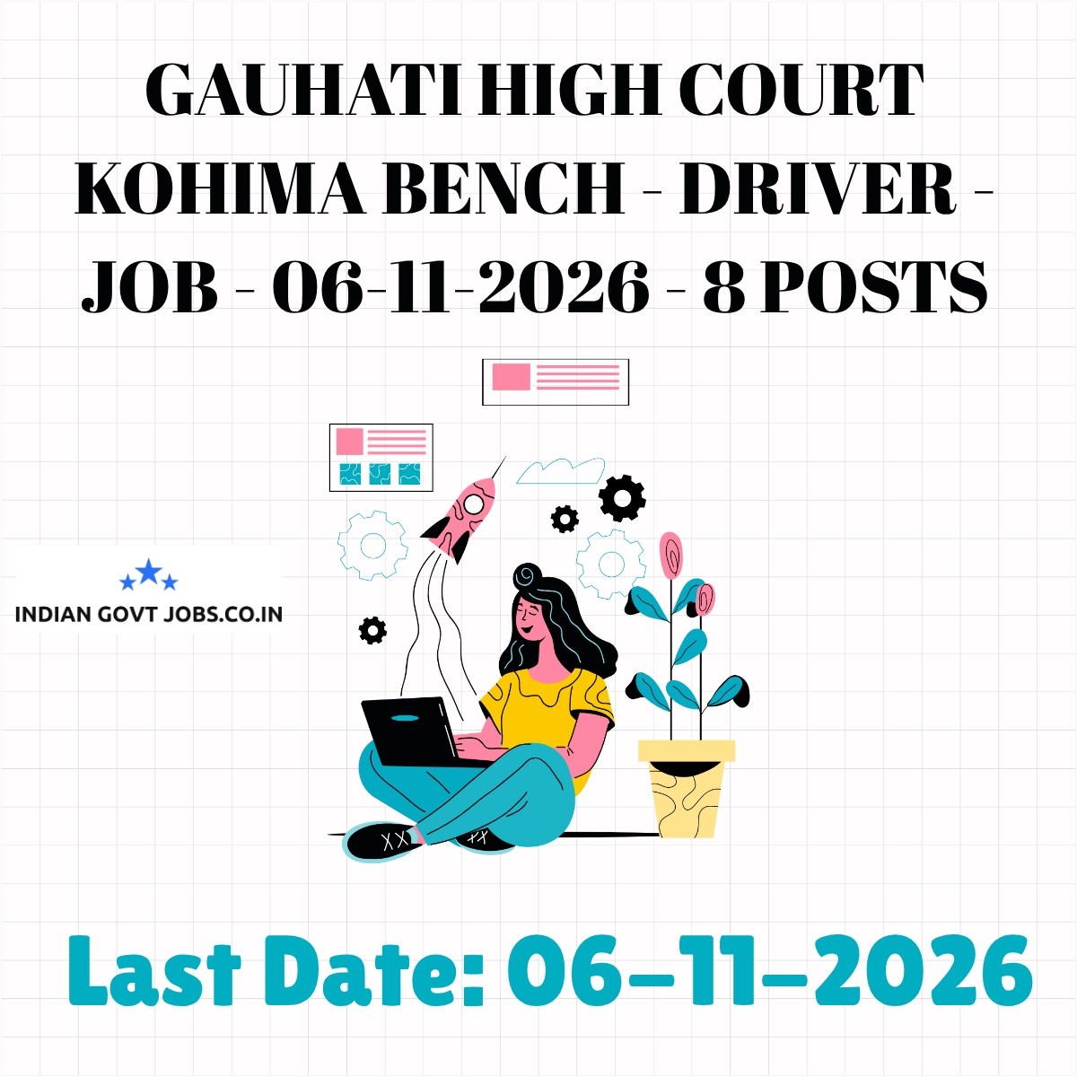 Gauhati High Court Kohima Bench Driver Recruitment 2026