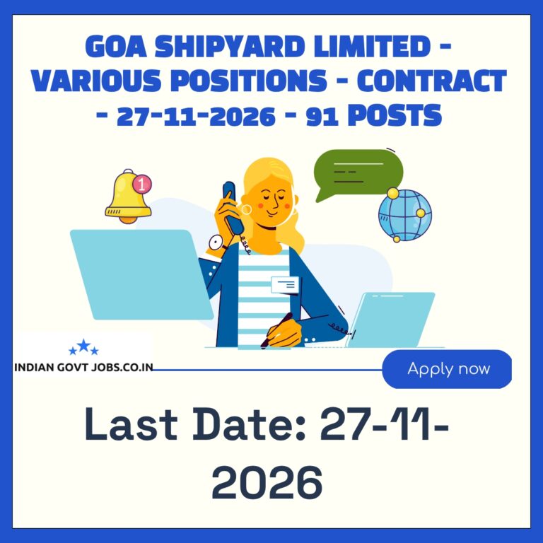 GSL Assistant Superintendent (Hindi Translator) Recruitment 2026