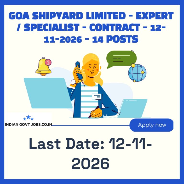 GSL Expert / Specialist - Weapons and Sensors Recruitment 2026