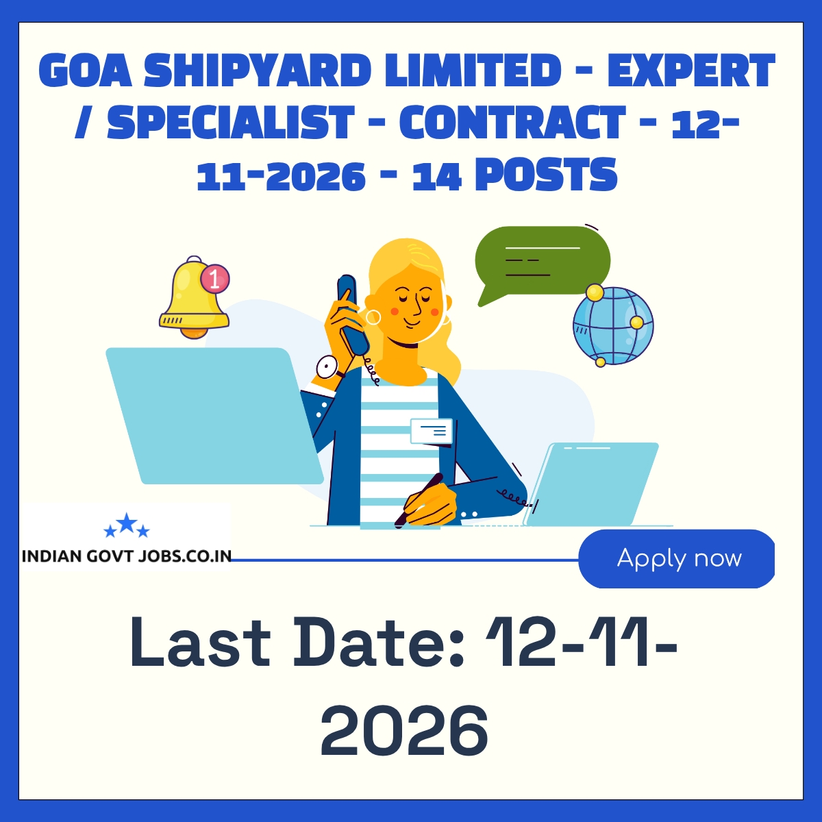 GSL Expert / Specialist - Weapons and Sensors Recruitment 2026