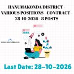 Hanumakonda District AYUSH Medical Officer Recruitment 2026
