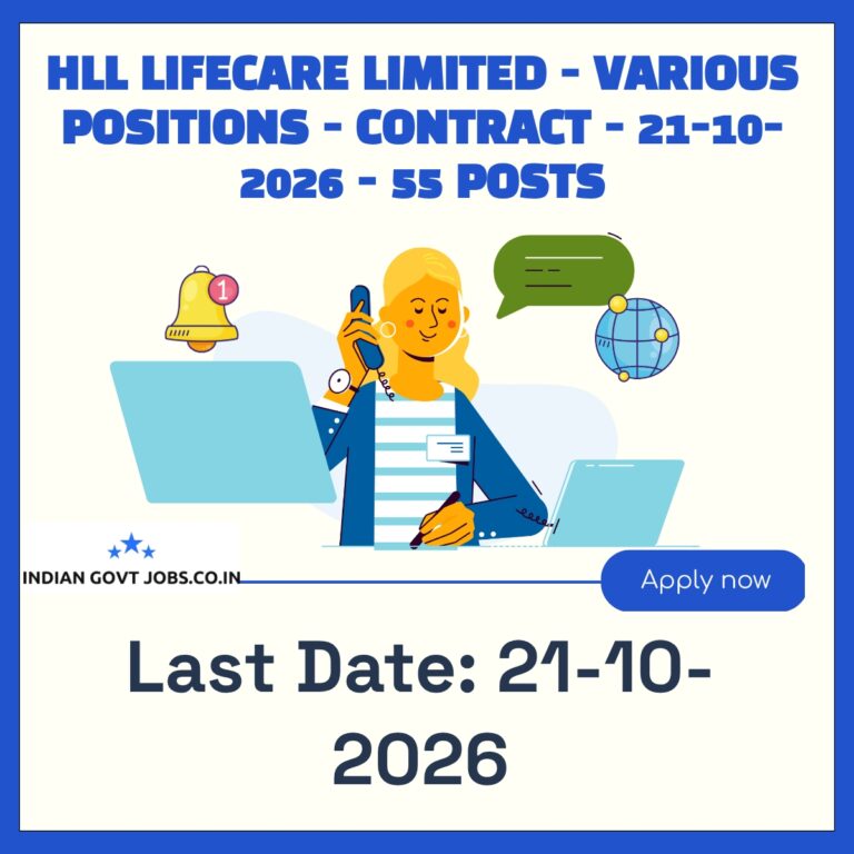 HLL Deputy General Manager (QA & QC) Recruitment 2026
