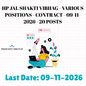 HP Jal Shakti Vibhag Para Pump Operator Recruitment 2026