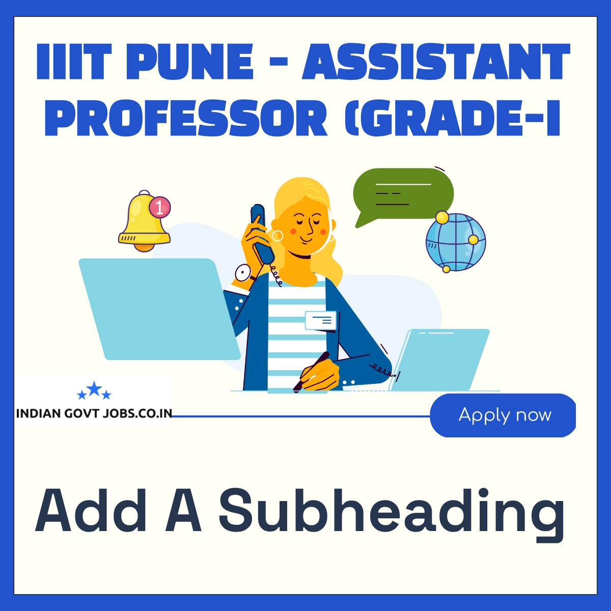 IIIT Pune Assistant Professor Recruitment 2026