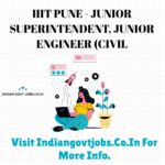 IIIT Pune Junior Superintendent Recruitment 2026