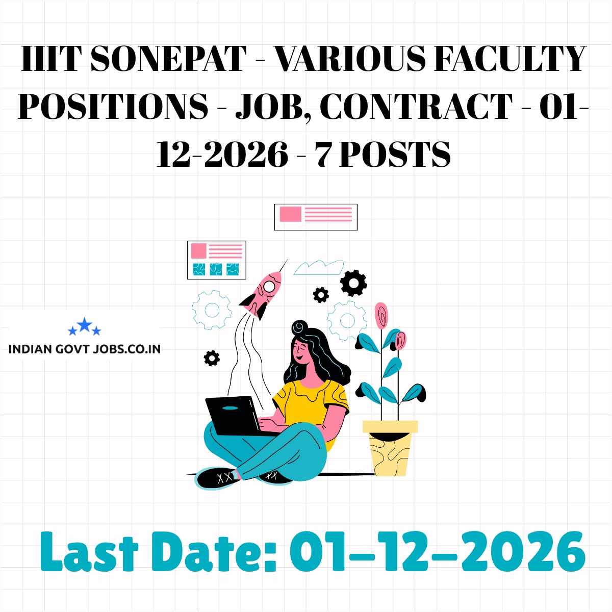 IIIT Sonepat Associate Professor Recruitment 2026