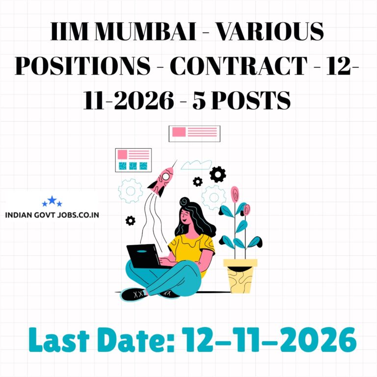 IIM Mumbai Coordinator – Weekend MBA Recruitment 2026