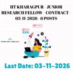 IIT Kharagpur Junior Research Fellow (JRF) Recruitment 2026