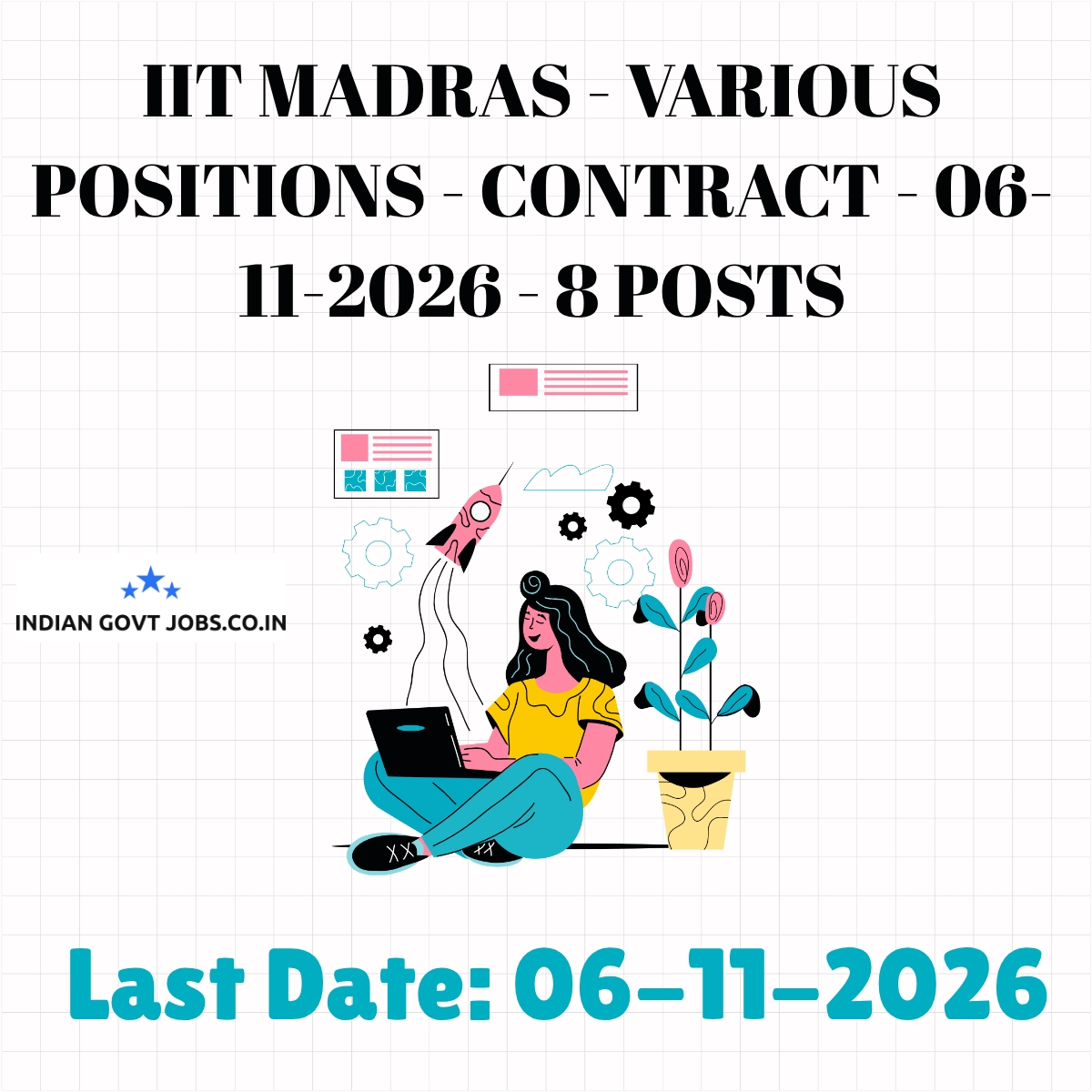 IIT Madras Project Research Scientist III Recruitment 2026