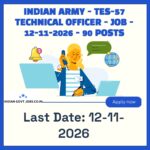 Indian Army Technical Officer Recruitment 2026