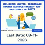 IREL Tradesman Trainee (Fitter) Recruitment 2026