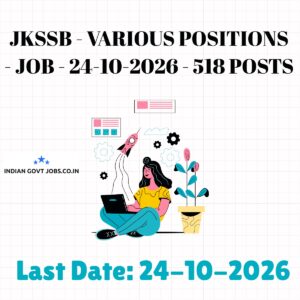 JKSSB Senior Canning Attendant Recruitment 2026