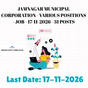 JMC Gynecologist Class-1 Recruitment 2026