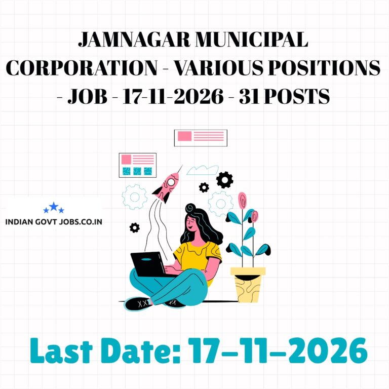 JMC Gynecologist Class-1 Recruitment 2026