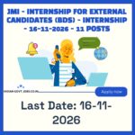 JMI Internship for External Candidates (BDS) Recruitment 2026
