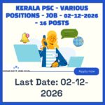 Kerala PSC Laboratory Assistant Recruitment 2026
