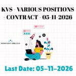 KVS PGT (Physics) Recruitment 2026
